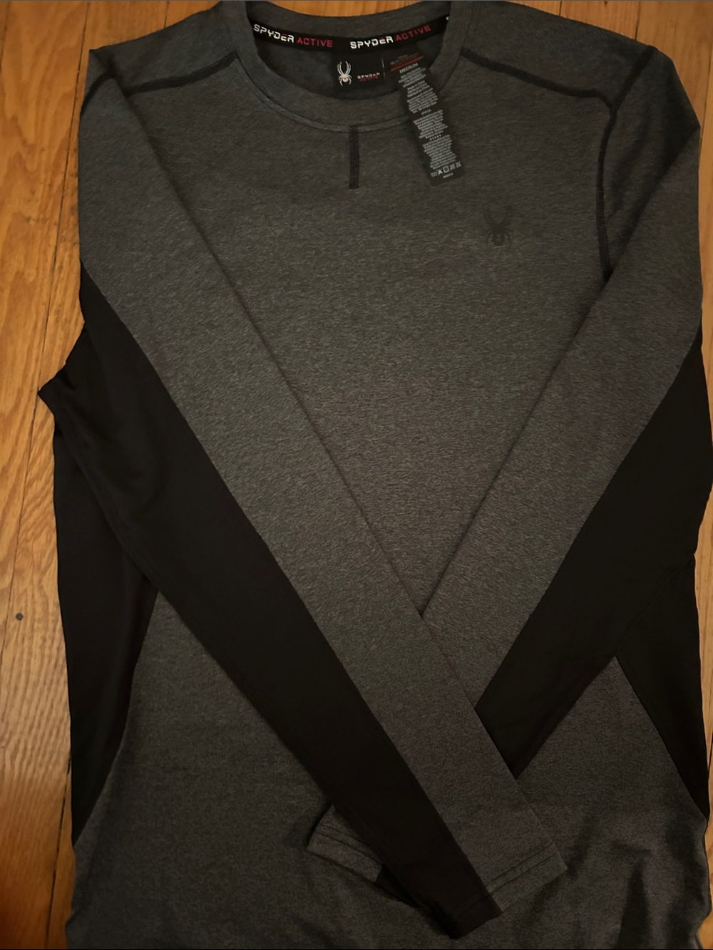 Spyder Men’s Charcoal & Olive NYC Brooklyn Graphic Tee